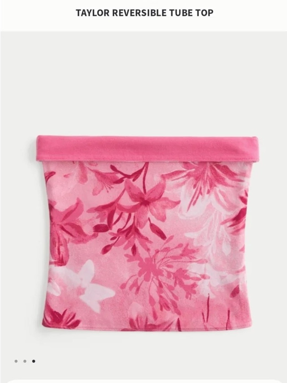 Hollister Taylor Reversible Tube Top